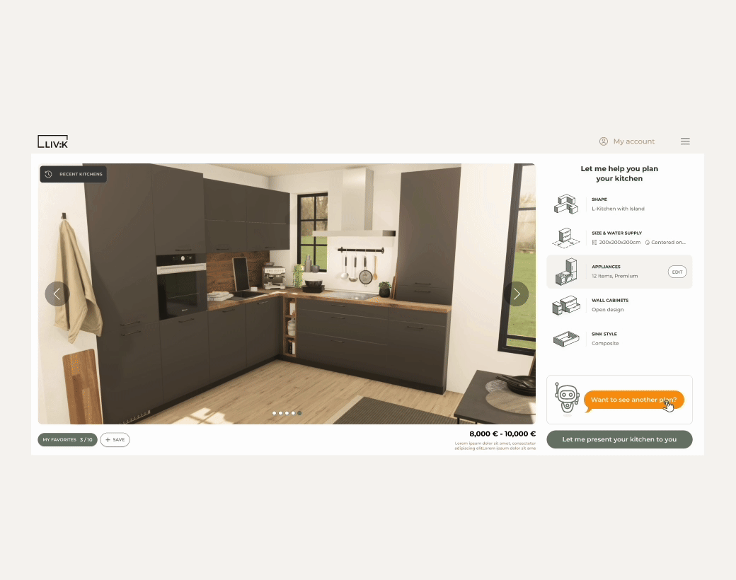 Short video showing how the kitchen AI planning tool will work Short video showing how the kitchen AI planning tool will work